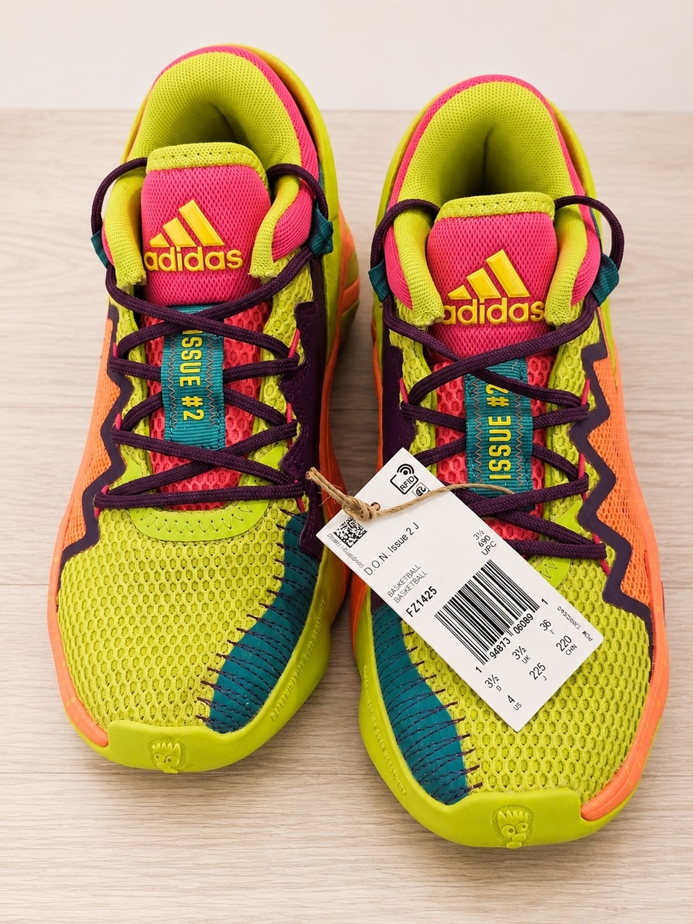 Adidas D.O.N. Issue 2 J Prove Em Wrong 3.5Y / 5W NWT